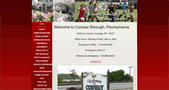 Desktop Screenshot of conwaypa.org